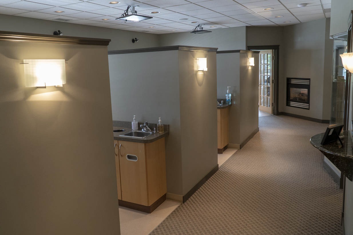 Welcome Smile Dental | Hallway Reverse Angle | Calgary Downtown Dentist