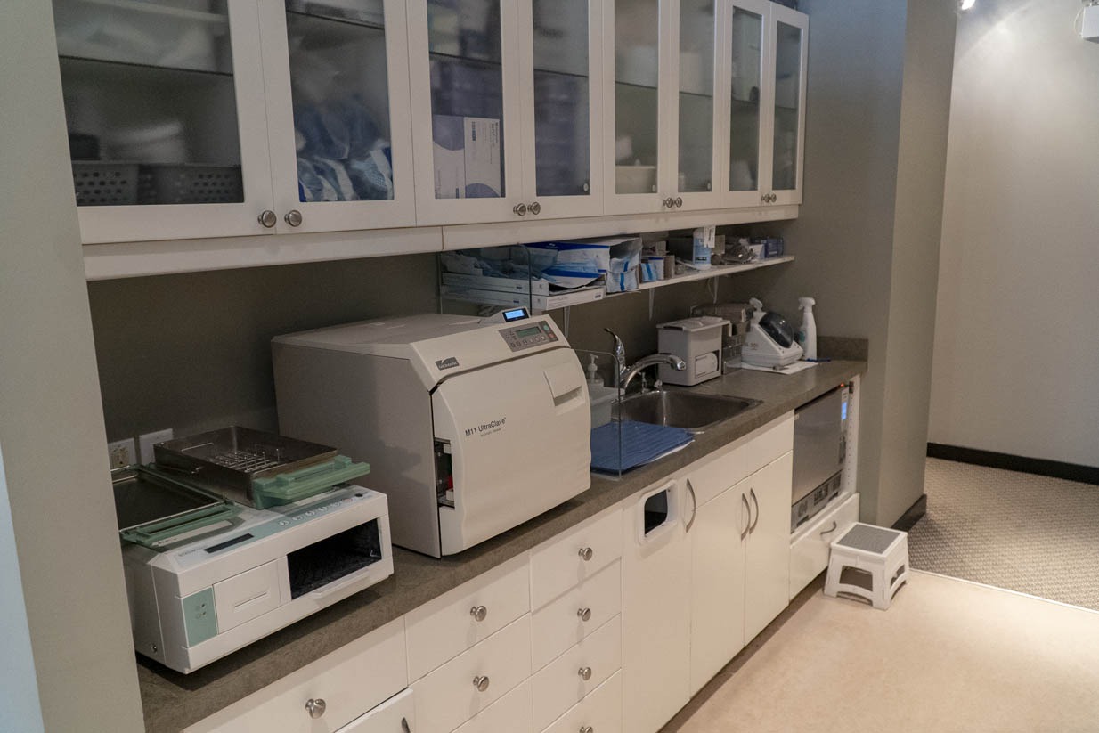 Welcome Smile Dental | Sterilization Area | Calgary Downtown Dentist